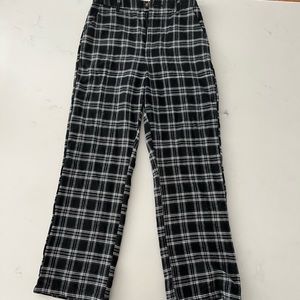 Plaid trousers